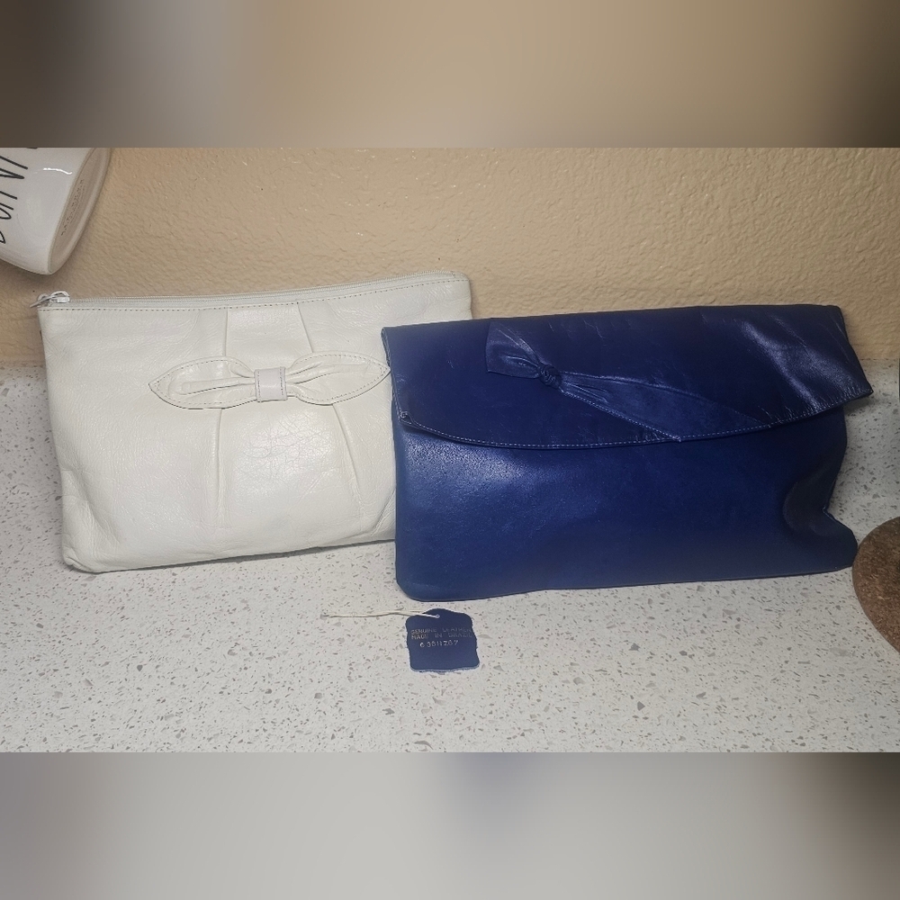 Vintage Toni Leather Wristlet and Friend